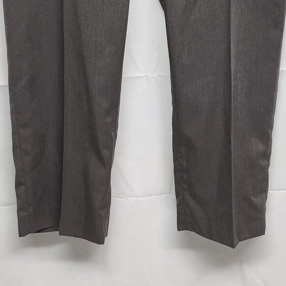 Louis Raphael Rosso Mens Dress Pants 38 X 29 Classic Wrinkle Free Easy Care Gray - Picture 3 of 15